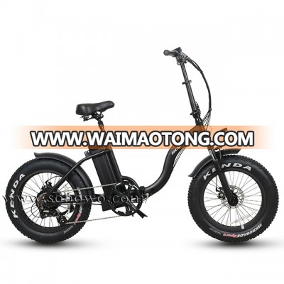 Sobowo 36V 350W Folding Electric Bicycle With Lithium Battery