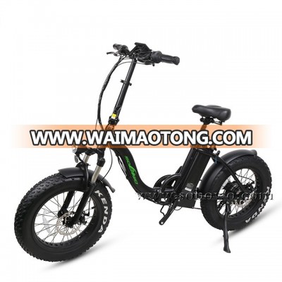 20 inch aluminum alloy frame strong powerfull fast folding electric bicycle bike