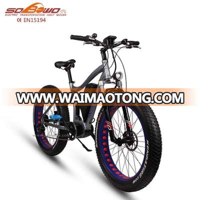 factory wholesale fat tire bike 26 inches Wheel size e bicycle snow