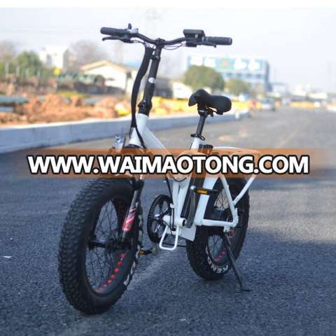 48v 500w BaFang motor 20inch folding Fat tire electric Bike/electric bicycle